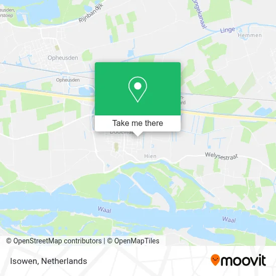 Isowen map