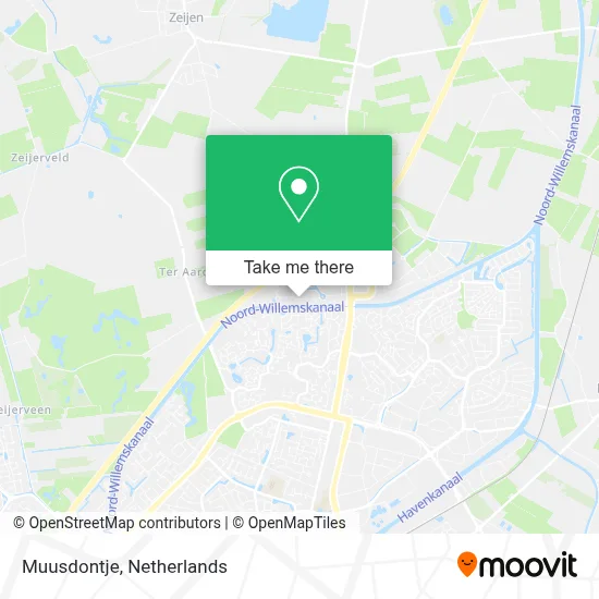 Muusdontje map