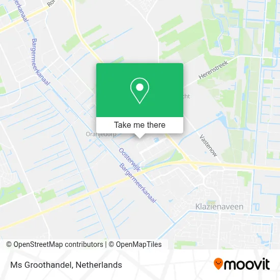 Ms Groothandel map