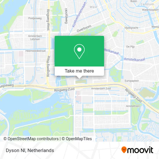 Dyson Nl map