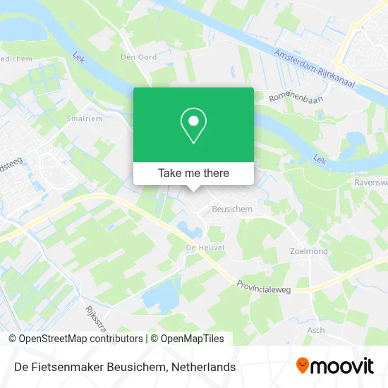 De Fietsenmaker Beusichem map