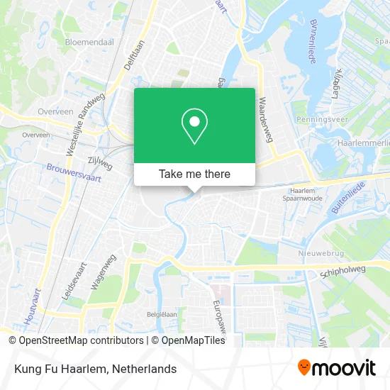 Kung Fu Haarlem map