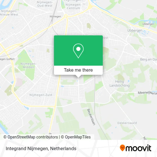 Integrand Nijmegen map