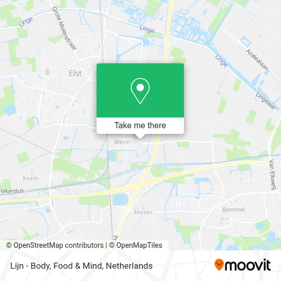 Lijn - Body, Food & Mind map