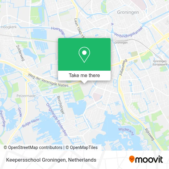 Keepersschool Groningen map