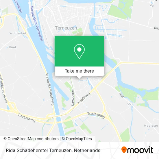 Rida Schadeherstel Terneuzen map