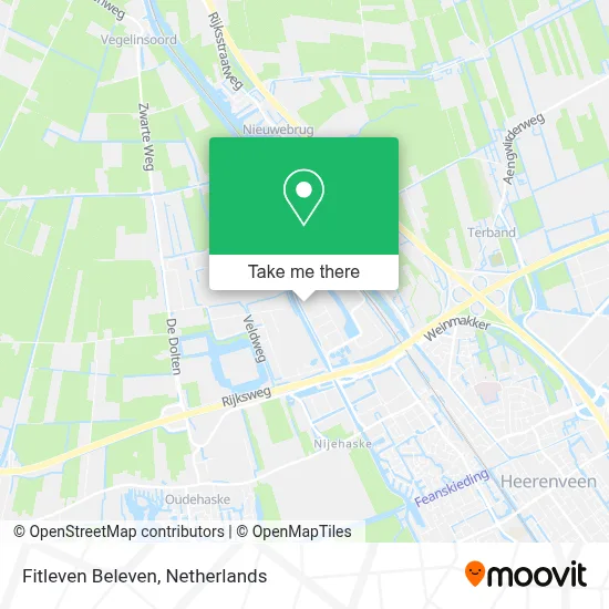 Fitleven Beleven map