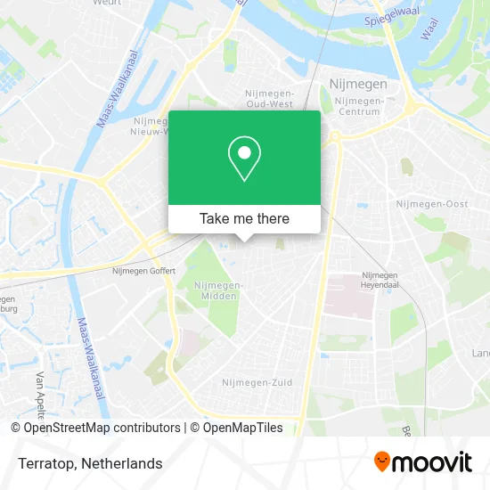 Terratop map