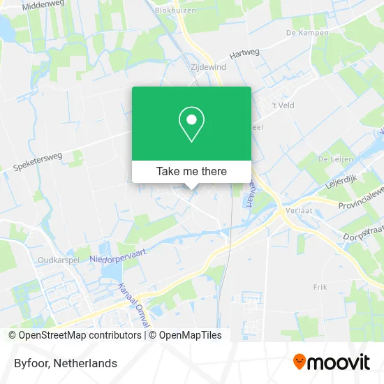 Byfoor map