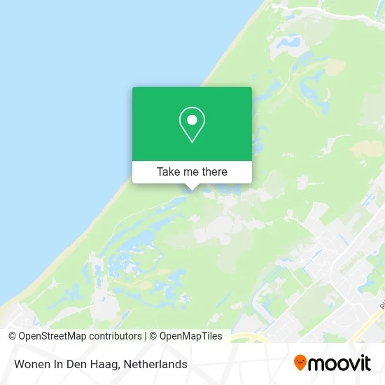 Wonen In Den Haag map