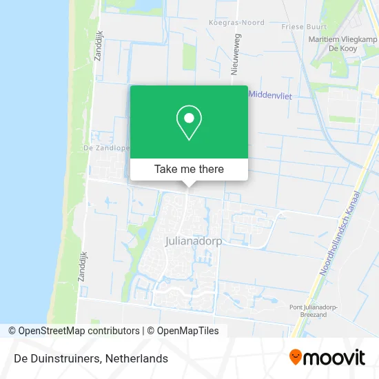 De Duinstruiners map
