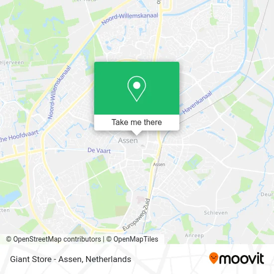 Giant Store - Assen map