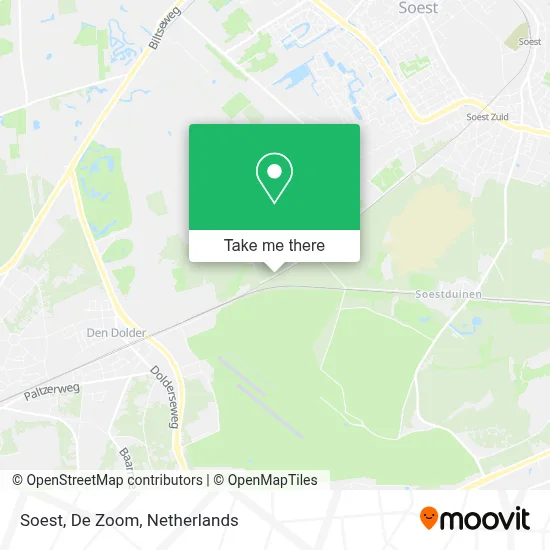 Soest, De Zoom map
