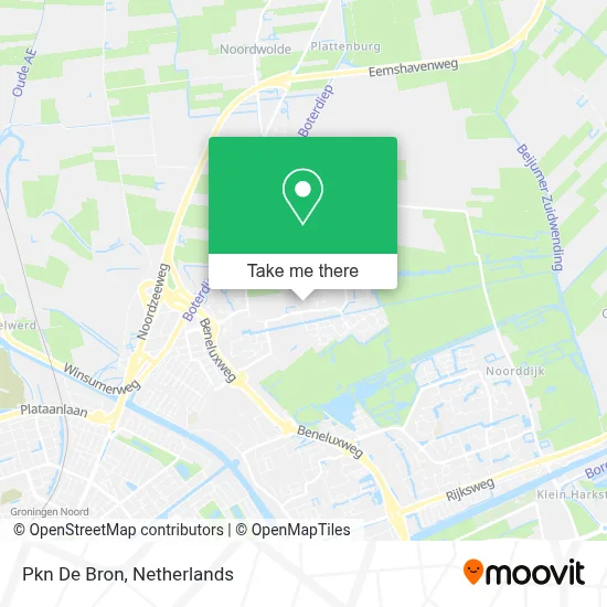 Pkn De Bron map