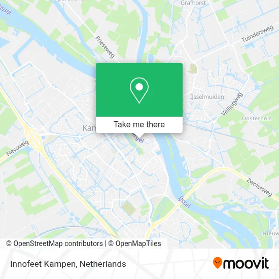Innofeet Kampen map