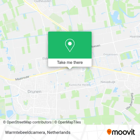 Warmtebeeldcamera map