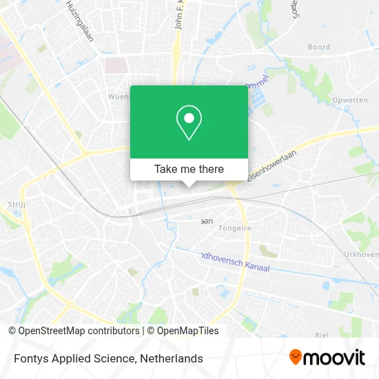 Fontys Applied Science map