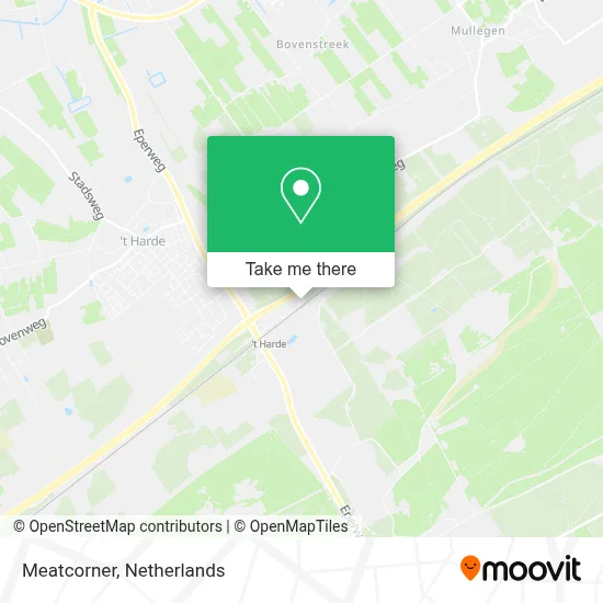 Meatcorner map