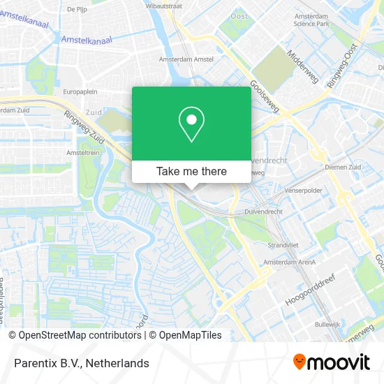 Parentix B.V. map