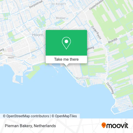 Pieman Bakery map