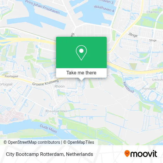 City Bootcamp Rotterdam Karte