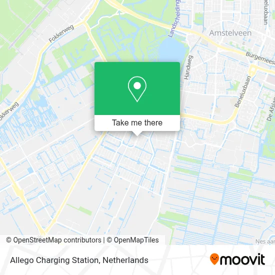 Allego Charging Station map