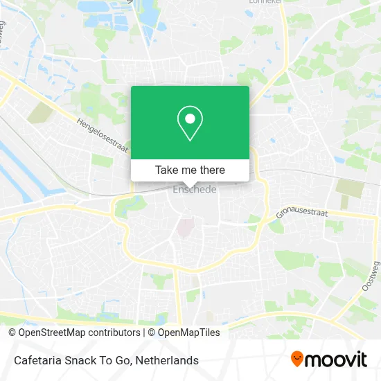 Cafetaria Snack To Go map