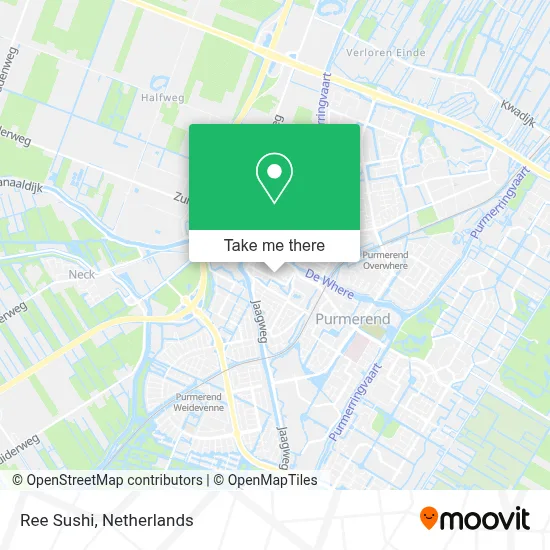Ree Sushi map