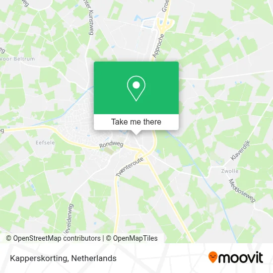 Kapperskorting map
