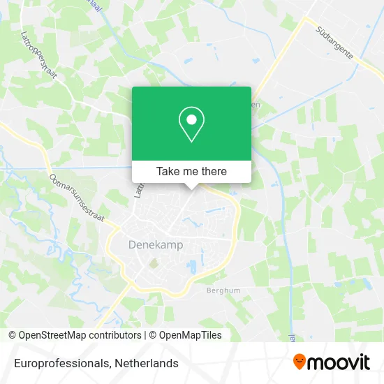 Europrofessionals map