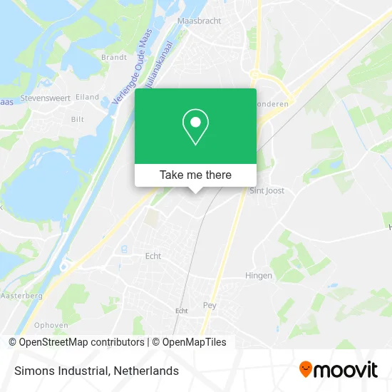 Simons Industrial map