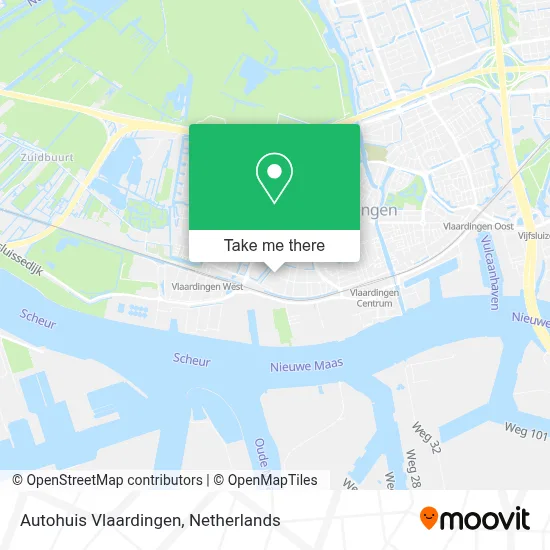 Autohuis Vlaardingen map
