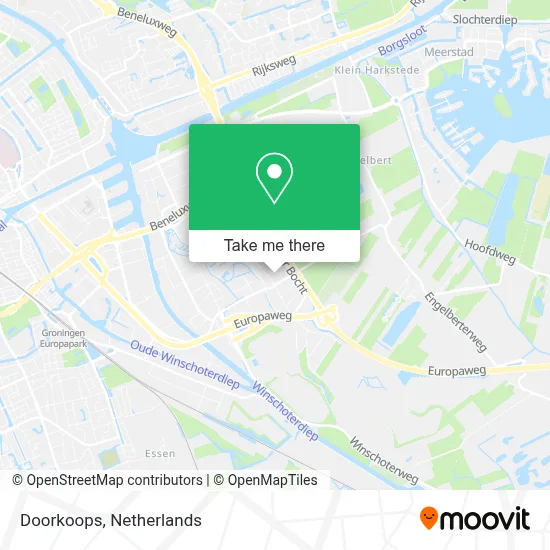 Doorkoops Karte