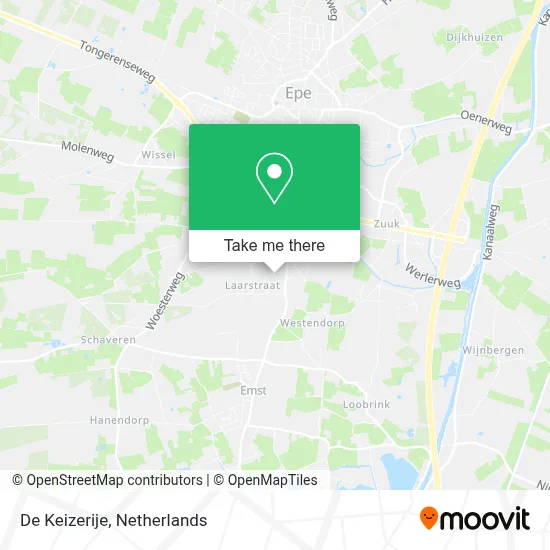 De Keizerije map