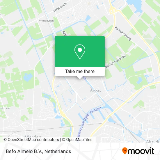 Befo Almelo B.V. map