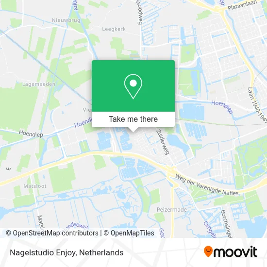 Nagelstudio Enjoy map