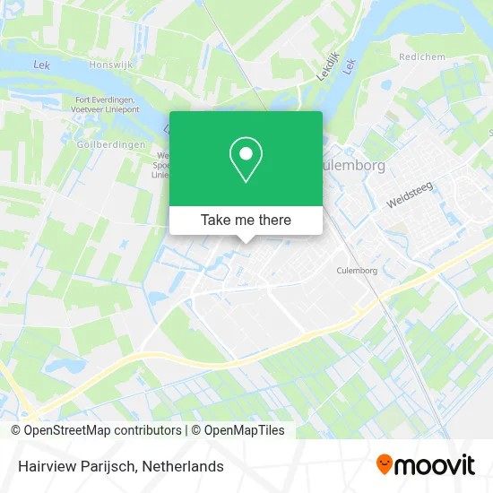 Hairview Parijsch map