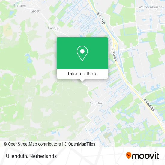 Uilenduin map