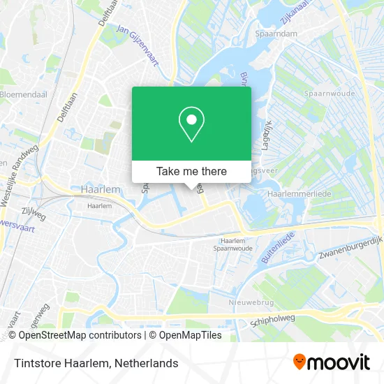 Tintstore Haarlem map