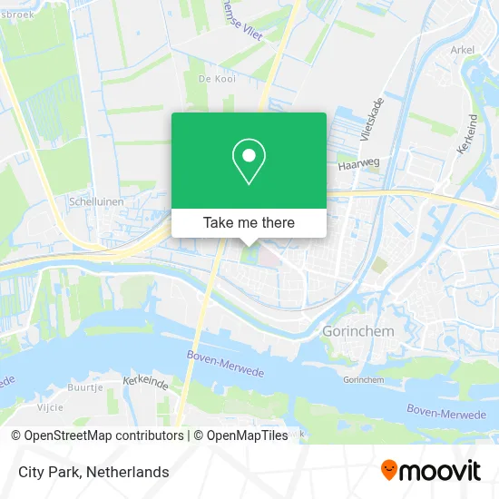 Stadspark map