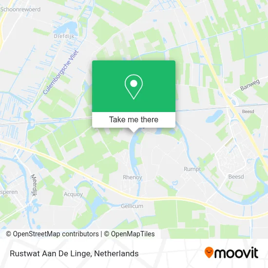 Rustwat Aan De Linge Karte