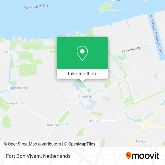 Fort Bon Vivant map