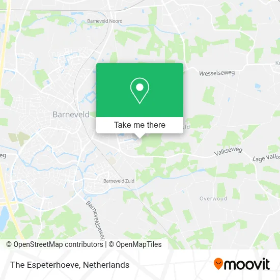 The Espeterhoeve map