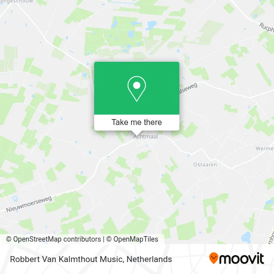Robbert Van Kalmthout Music map