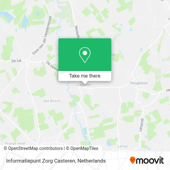 Informatiepunt Zorg Casteren map