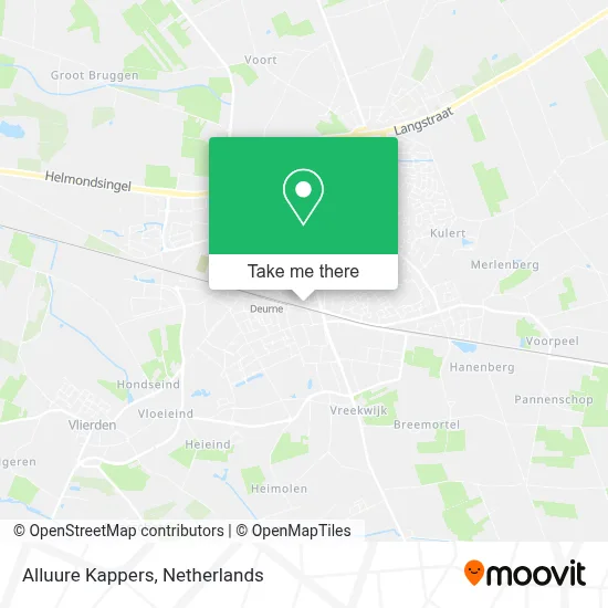 Alluure Kappers map