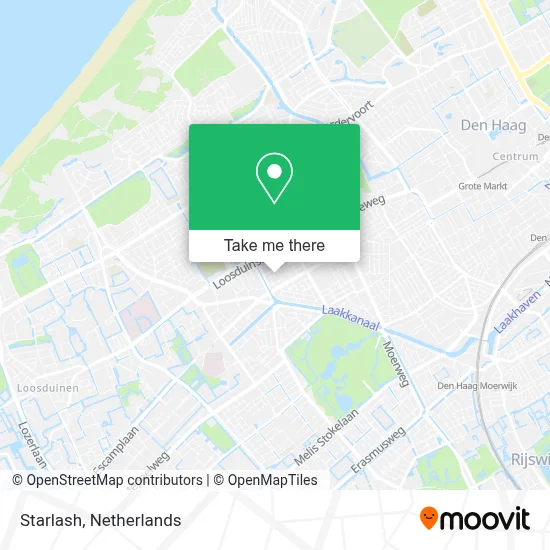 Starlash map