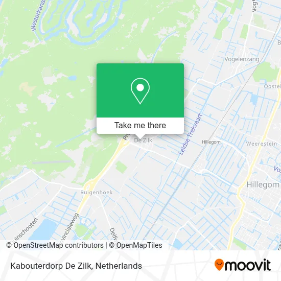 Kabouterdorp De Zilk map