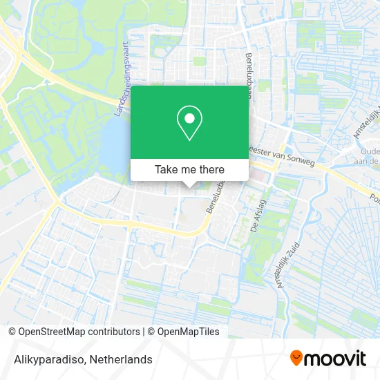 Alikyparadiso map