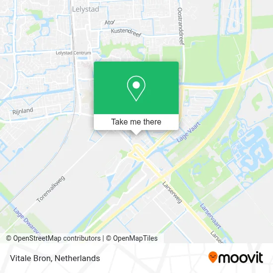 Vitale Bron map